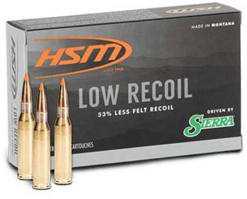 HSM Low Recoil Rifle Ammunition 6.5 Creedmoor 140 Grain PT 20 Rounds Per Box