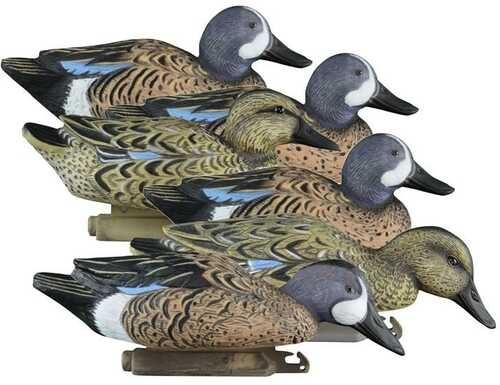 Higdon Outdoors Standard Blue Wing Teal Foam Filled 6Pk