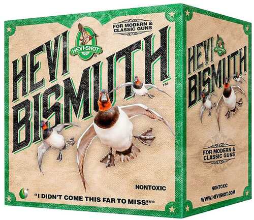 HEVI-Shot HEVI-Bismuth Shotshells 12Ga 3-1/2" 1-1/2Oz 1500 Fps #2 25/ct