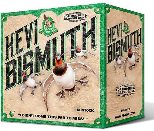HEVI-Shot HEVI-Bismuth Shotshells 20 Ga 3" 1-1/8 Oz #6 1400 Fps 25/ct