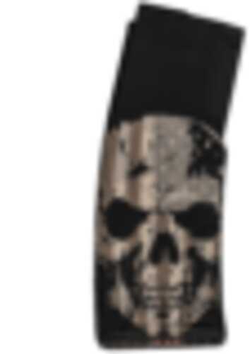Black Rain ORdnance Skull With Flag AR Magazine 5.56x45 30/Rd