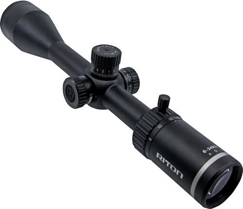 Riton X1 Conquer Rifle Scope 6-24x50 1" Sfp R3 Non-illum - Black