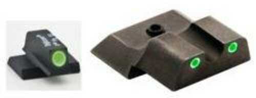 Green Tritium Outline White/Green Single Dot For S&W M&P Shield