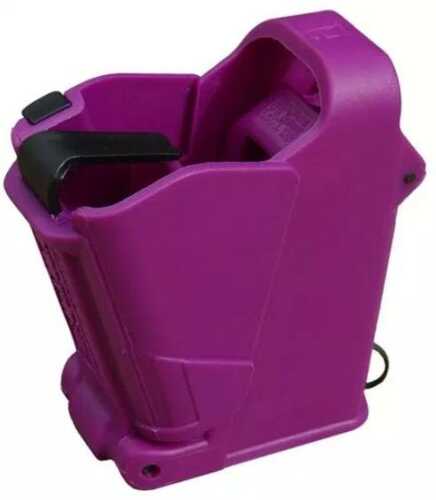 Maglula UpLULA Universal PisTol Mag Loader/UnLoader 9mm To .45 Cal - Purple