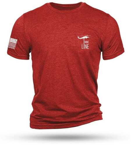 Nine Line Remember Everyone Deployed Short Sleeve Shirt Red M