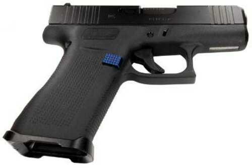 Shield Arms Handgun Magazine Catch Release For Glock 43X/48 Blue