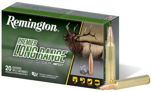 Remington Premier Long Range w/Speer Impact Rifle Ammunition .300 Winchester Magnum 190 Grain PT 20 Rounds Per Box