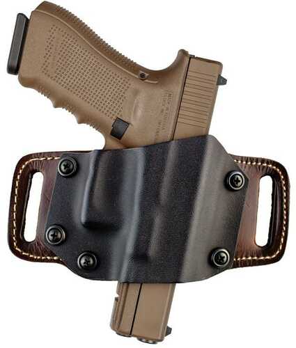 Tx 1836 Mini Partner-Kydex/Leather For Most Glocks  9mm/40 mm Blk RH