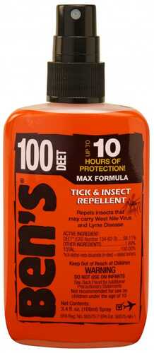 Ready Brands Bens 100% DEET Pump - 3.4 Oz.