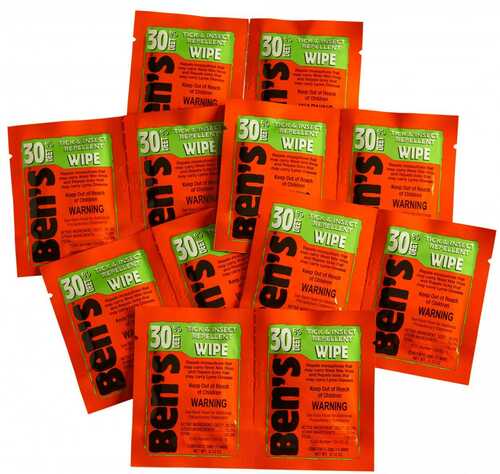 Ready Brands Bens 30% DEET Wipes - 12/ct