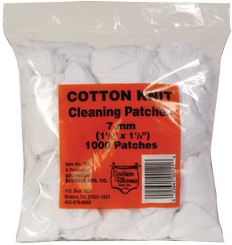 Southern Bloomer 7mm Cleaning Patches 1000/Pack