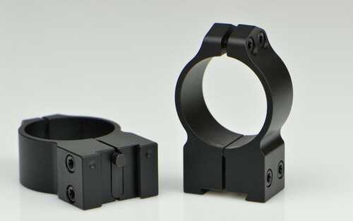 Warne 2-Piece Maxima Fixed Scope Ringmounts With Grooved Receiver Fits Tikka 30mm High Matte