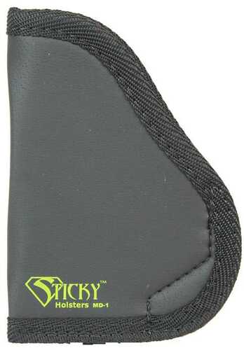 Sticky Holsters IWB/Pocket Small/Medium Autos Up To 3.3 Barrel Black Ambi