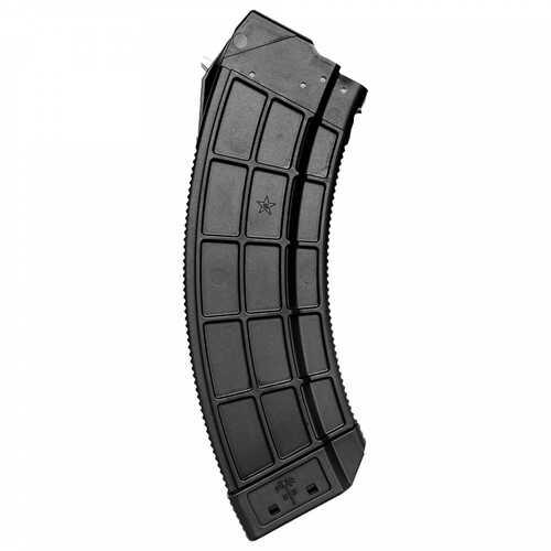 US Palm AK30R PolyCarb/Clear Black Magazine 7.62x39mm 30Rd