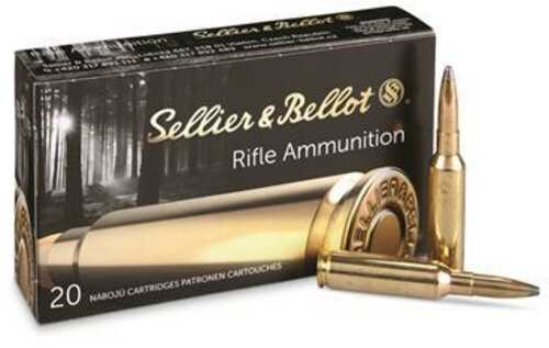 Sellier & Bellot Rifle Ammunition 6.5 Creedmoor 140 Gr SP 2657 Fps 20/ct