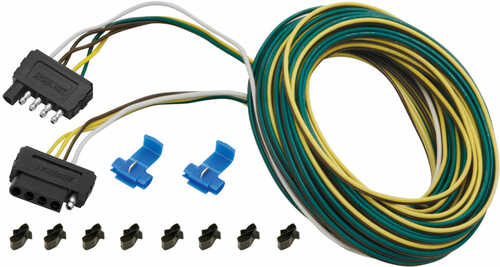 Wesbar 25 ft. 5-Wire Wishbone Flat Wiring Harness Kit