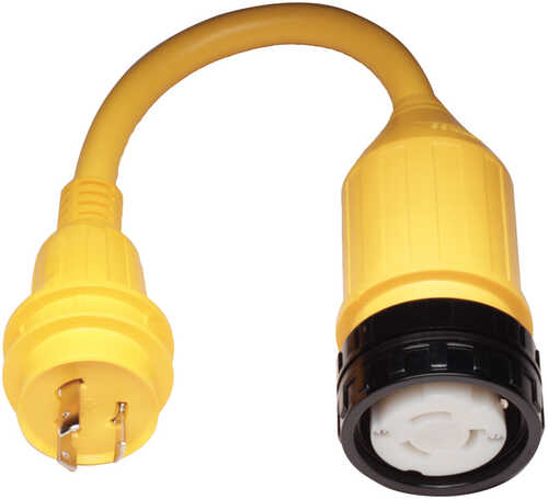 Marinco Pigtail Adapter - 50A Female to 30A Male