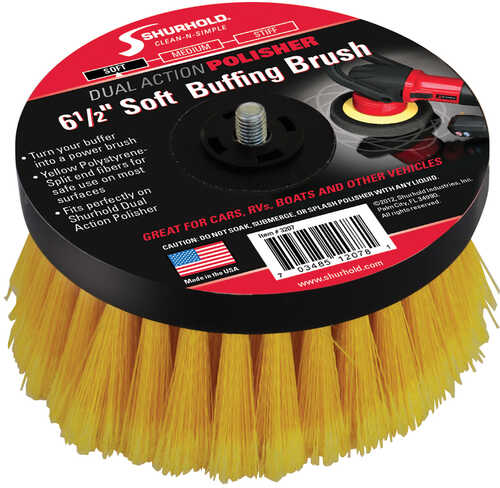Shurhold 6-&#189;" Soft Brush f/Dual Action Polisher