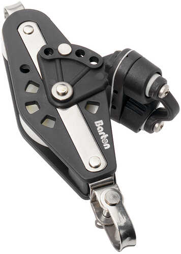 Barton Marine Size 2 - Fiddle - Swivel, Becket & Cam Cleat Block