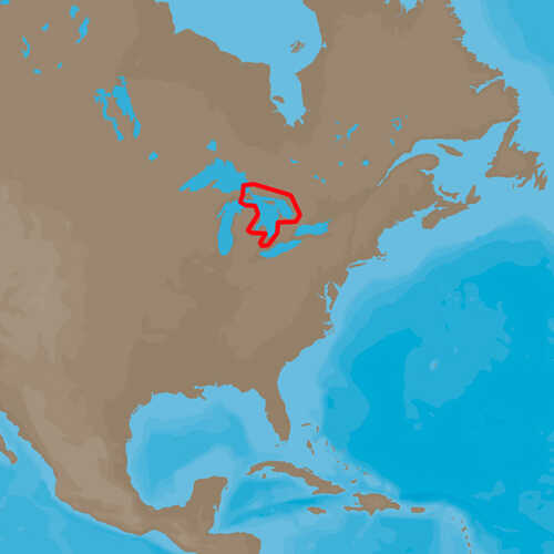 C-MAP 4D NA-D932 Lake Huron and Georgian Bay