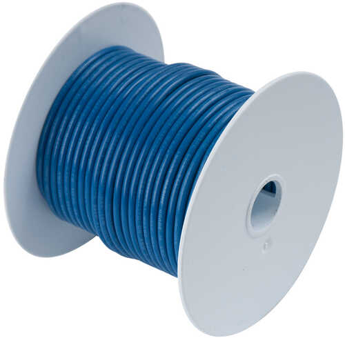 Ancor Dark Blue 10 Awg Tinned Copper Wire - 25'