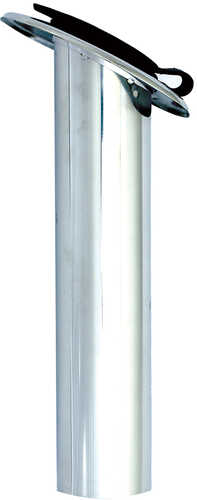 Tigress Stamped SS Rectangular Rod Holder - Flip Top - 30&#176; - 9"