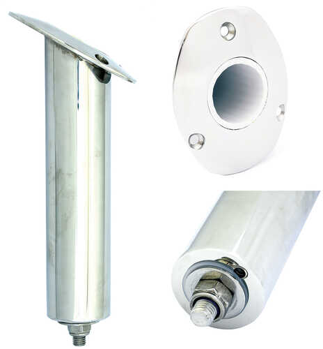 Tigress 3 Hole Swivel Oval Head Rod Holder - 30&deg; - 10-1/2"