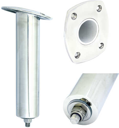Tigress 4 Hole Swivel Rectangular Head Rod Holder - 15&#176; - 10-1/2"