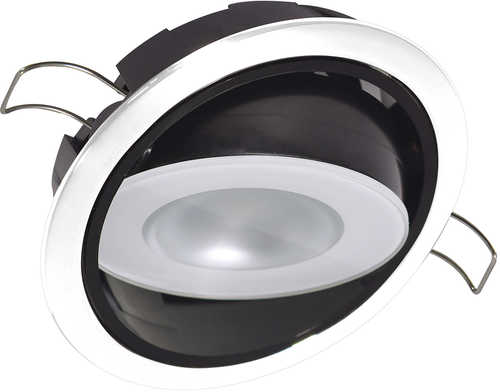 Lumitec Mirage Positionable Down Light - White Dimming - White Bezel