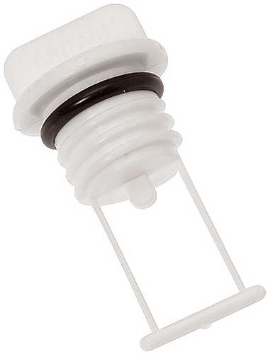 Barton Marine Drain Plug - 15mm (.60") Bore - White