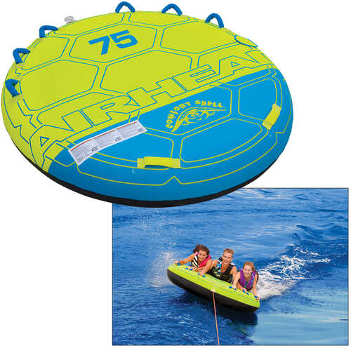 AIRHEAD Comfort Shell Deck Water Tube - 3-Rider