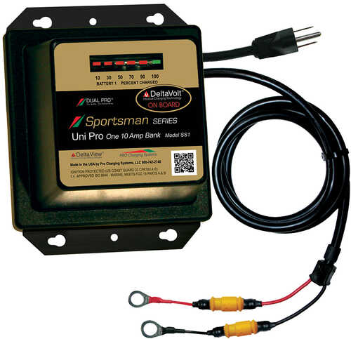 Dual Pro Sportsman Series Battery Charger - 10A - 1-Bank - 12V