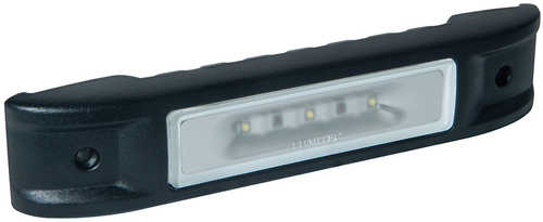 Lumitec Ibiza LED Engine Room Light - Non-Dimming White - Black Finish