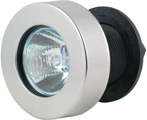 Marinco Flush Mount Docking Lights - Flat Lens With Stainless Steel Frame