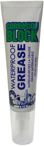 Corrosion Block High Performance Waterproof Grease - 2oz Tube - Non-Hazmat, Non-Flammable &amp; Non-Toxic
