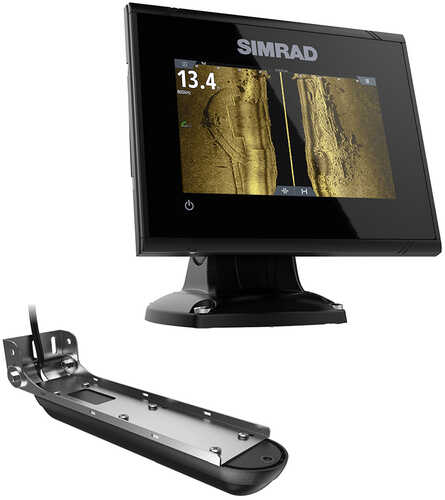 Simrad GO5 XSE w/Active Imaging 3-in-1 Transom Mount Transducer &amp; C-MAP Pro Chart