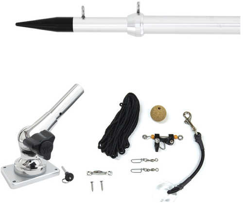 Tigress XD Center Rigger System - 8&#39; Silver Rigging Kit