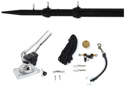 Tigress XD Center Rigger System - 8&#39; Black Rigging Kit