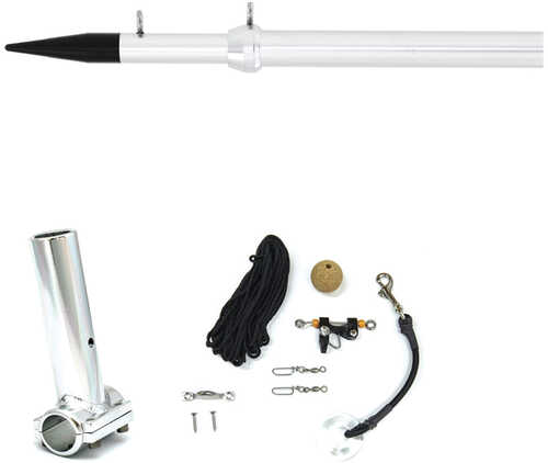Tigress Center Rigger Clamp-On System - Silver