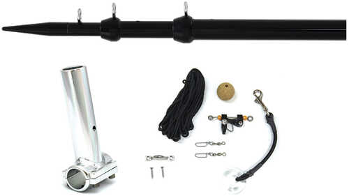 Tigress Center Rigger Clamp-On System - Black