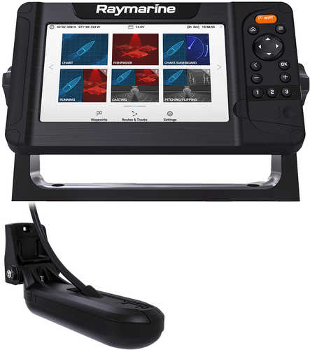 Raymarine Element&trade; 7 HV Combo w/HV-100 Transducer &amp; Nav+ Central South America Chart