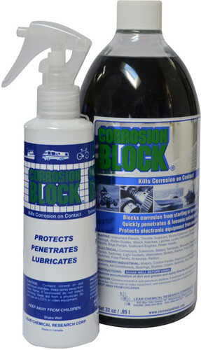 Corrosion Block 32oz Bottle with Pump - Non-Hazmat, Non-Flammable &amp; Non-Toxic *Case of 4*