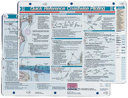 Davis Quick Reference Coastwise Piloting Card