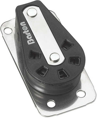 Barton Marine Series 4 Single Cheek Block- 54mm