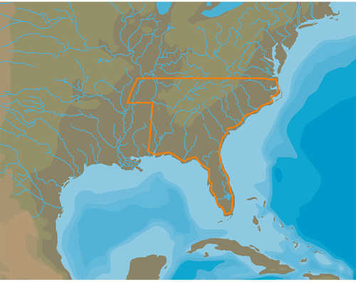 Lowrance C-MAP Lakes South East Max-N+