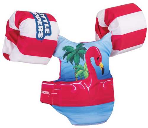 Full Throttle Little Dippers Life Jacket - Flamingo
