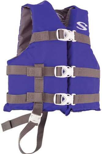 StearnsClassic Series Child Life Jacket - 30-50lbs - Blue/Grey