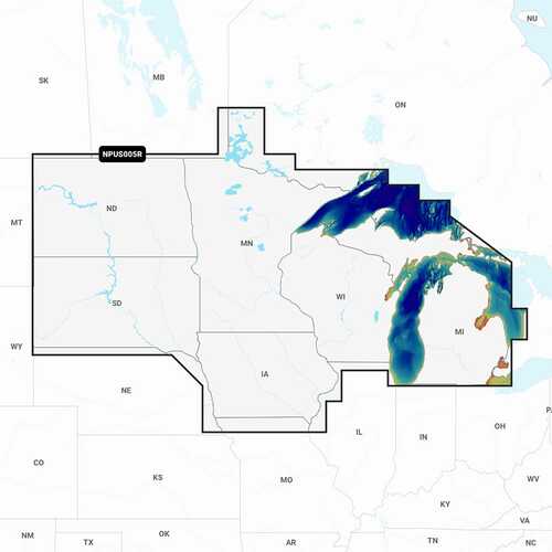 Navionics Platinum+ Npus005r U.s. North