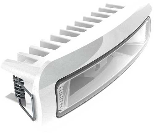 Lumitec Capri3 Spreader Light - White Dimming - White Housing