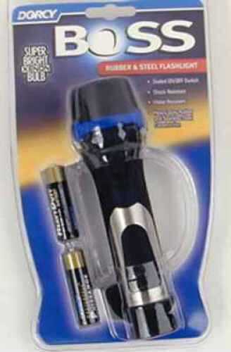 Dorcy Flashlight Boss Rubber 2AA W/HD Batteries